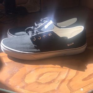 Vans Black Canvas Off The Wall 500714 Men's Size 13